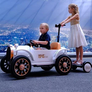 New Design Kids Children Ride on Car with 4 Wheel Double Motor Children Electric Cargo Car Cheap Toy Car