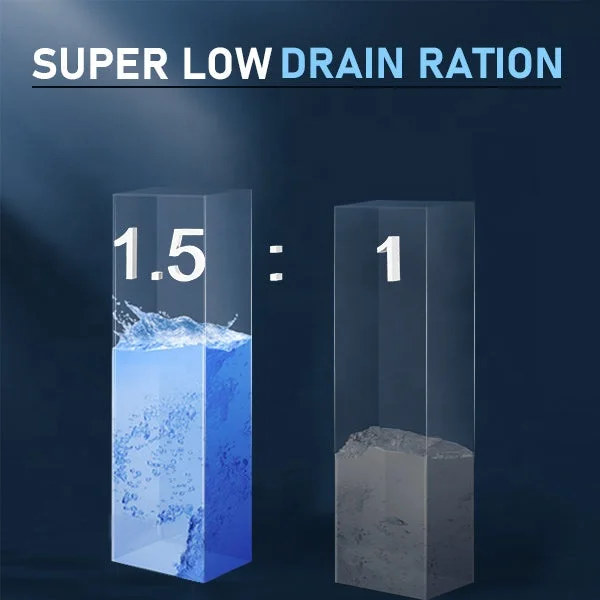 600G TDS Display Reverse Osmosis System and Lifetime Reminder Water Filter System With Alkaline Filter PX500