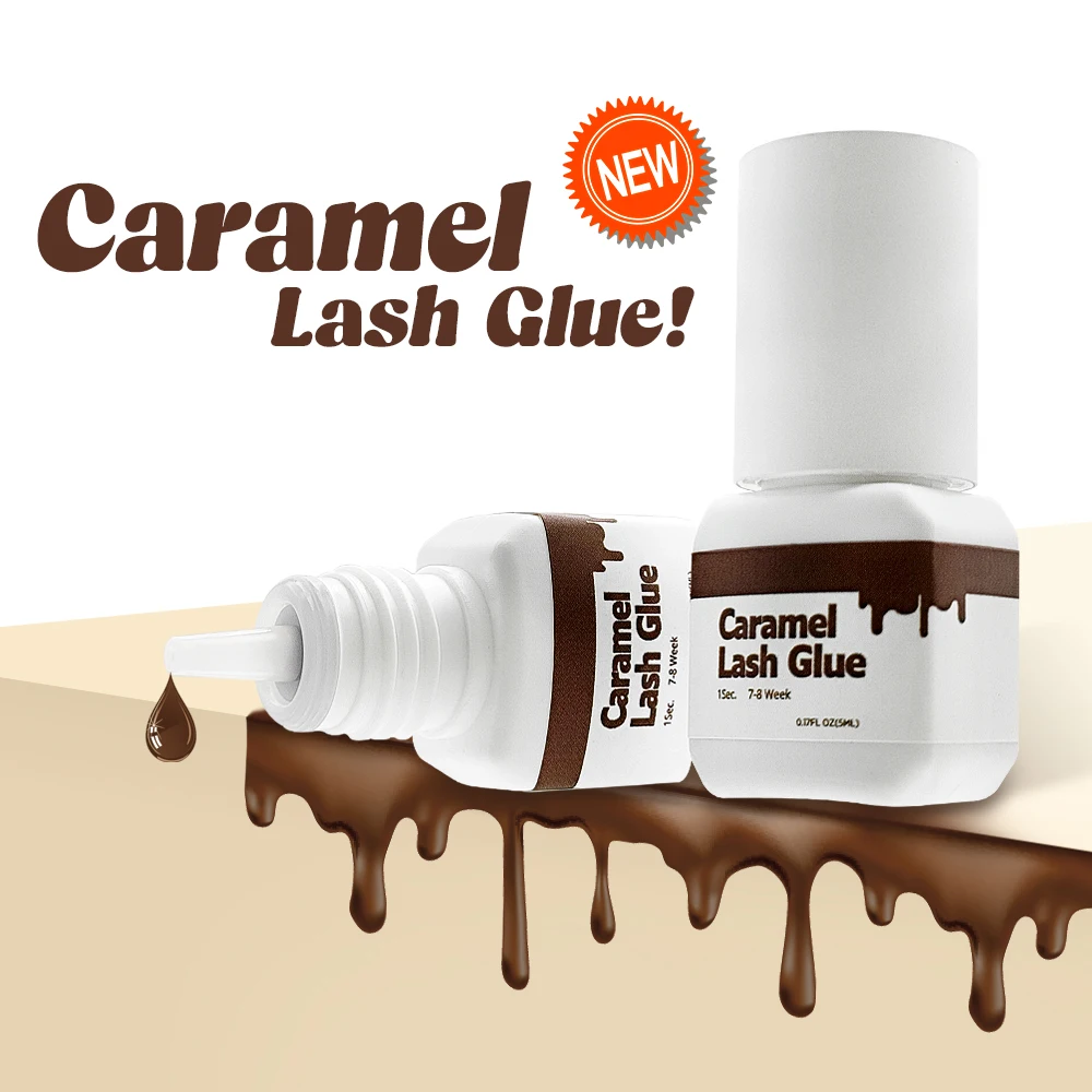 Professional Adhesive Caramel/brown/coffee/chocolate/sugan Color 1s