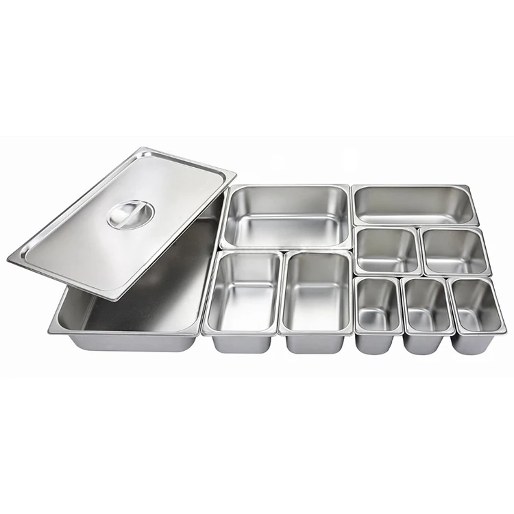 American European Standard Full Size Stainless Steel Food Container ...