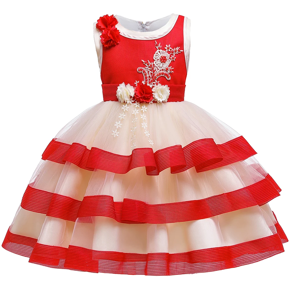 Красные праздничные платья для девочек 10 лет