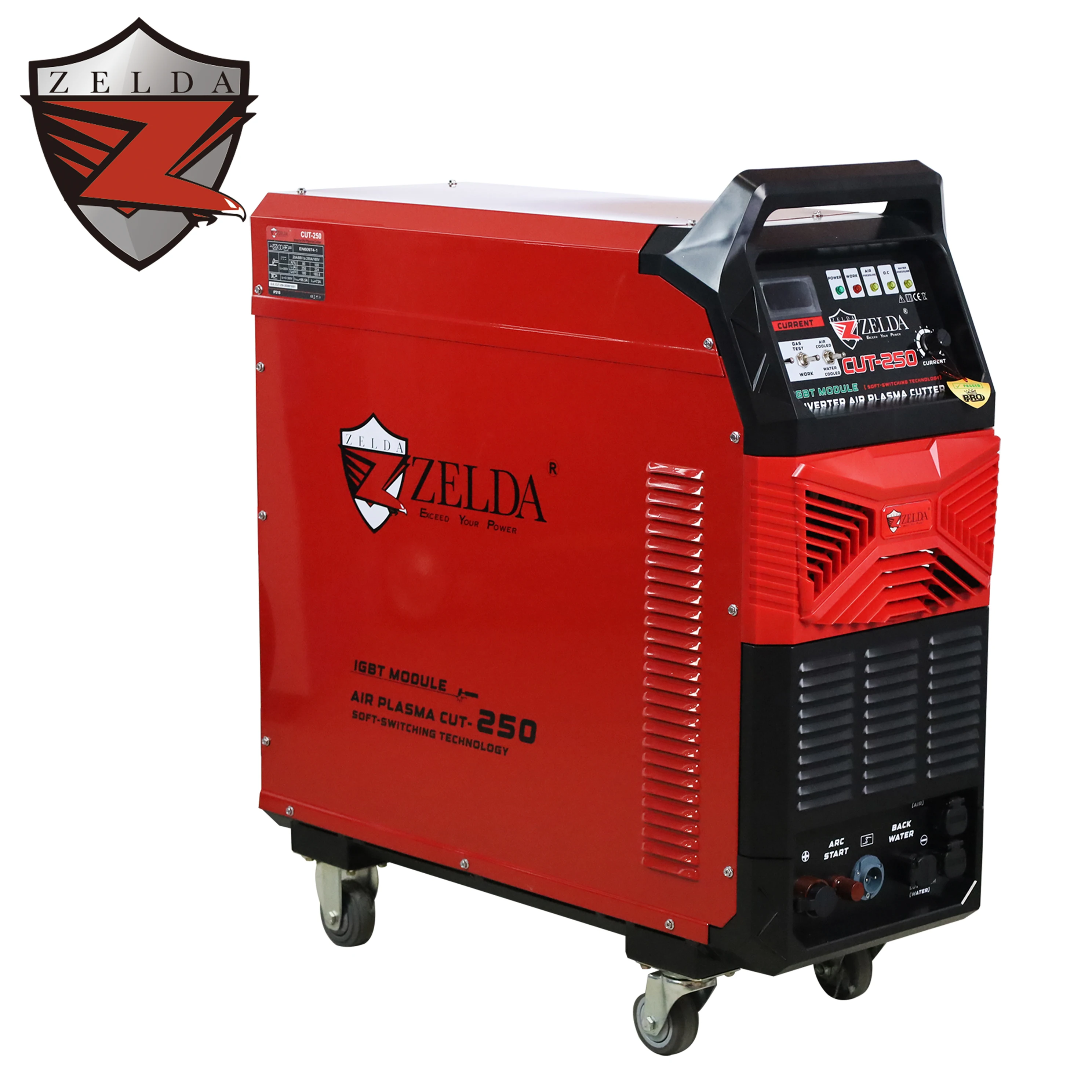 Zelda LGK 200 Industrial Grade High Power Plasma Cutter 200 Amp Cortador De Plasma CNC Plasma Cutters