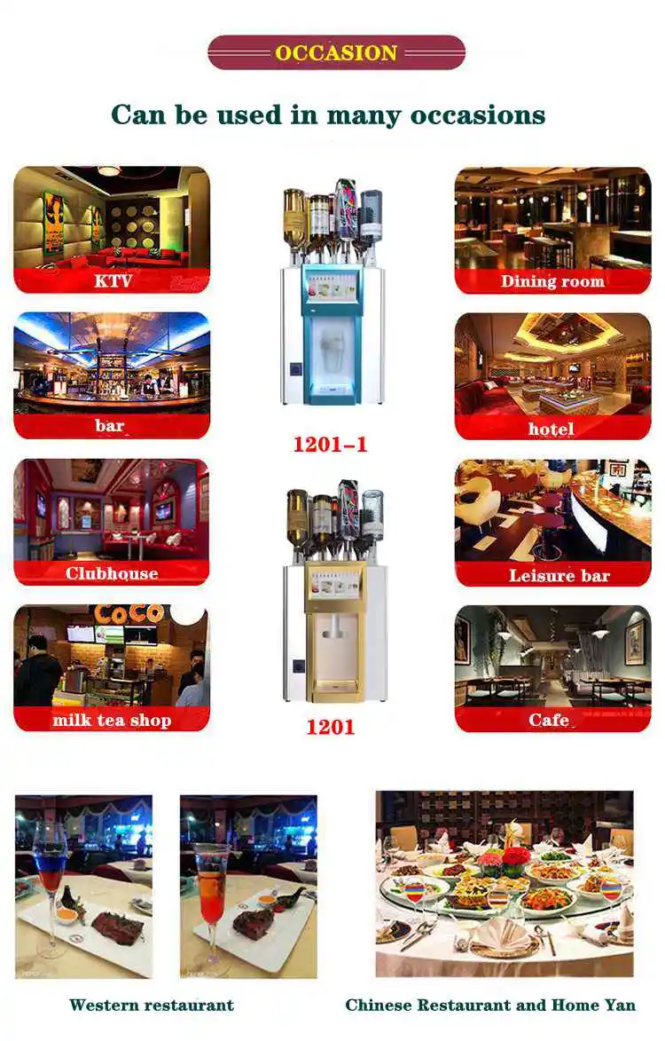 Smoothie Cocktail Vending Machine Tea Cocktail Machine Vending Machine