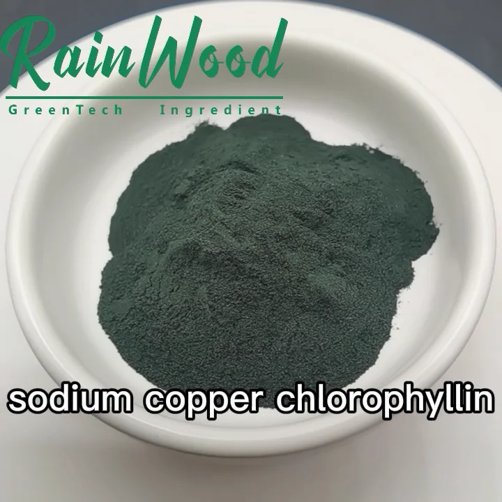 Haccp Certified Factory Supply Pure Natural Sodium Copper Chlorophyllin 95 Powder With Fast