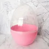 top transparent bottm pink