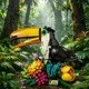 [88051] ดอกไม้ยักษ์นกแห่งสวรรค์ - 1068 ชิ้น