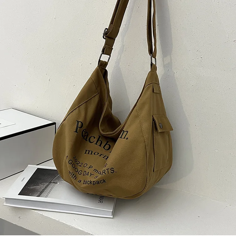 2022 Janpan Style Cheap Price Canvas Women Small Shoulder Bag Pure Color  Canvas Armpit Bags - Buy Reusable Large Capacity Eco Friendly Washable  Shopping Cotton Canvas Tote Bag,New Fashion Handbag Large Canvas