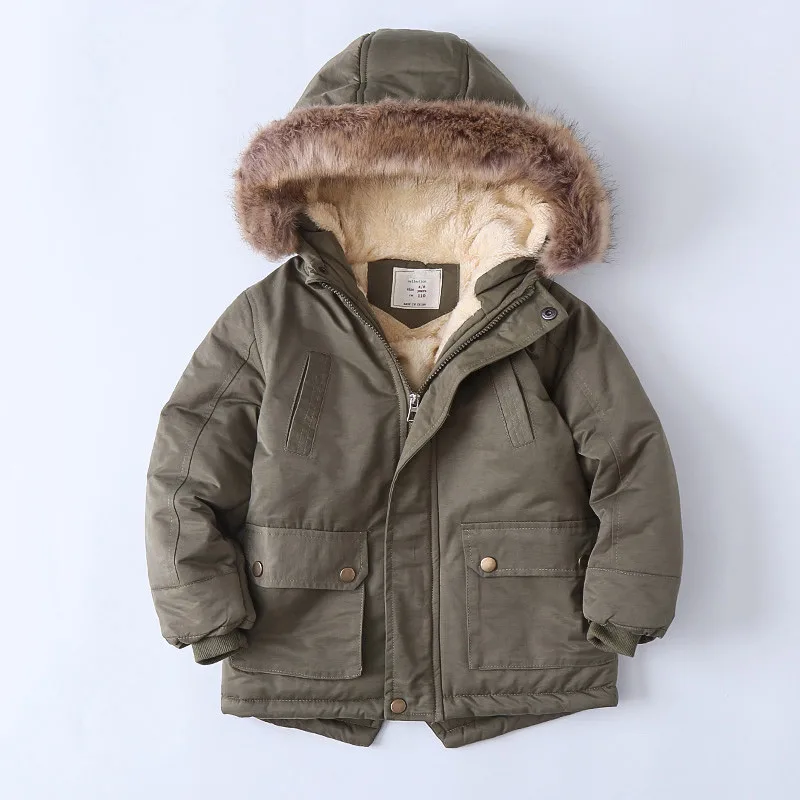 Hot Sale Warm Kids Coat Winter Fashion Outdoor Jacket for Kids