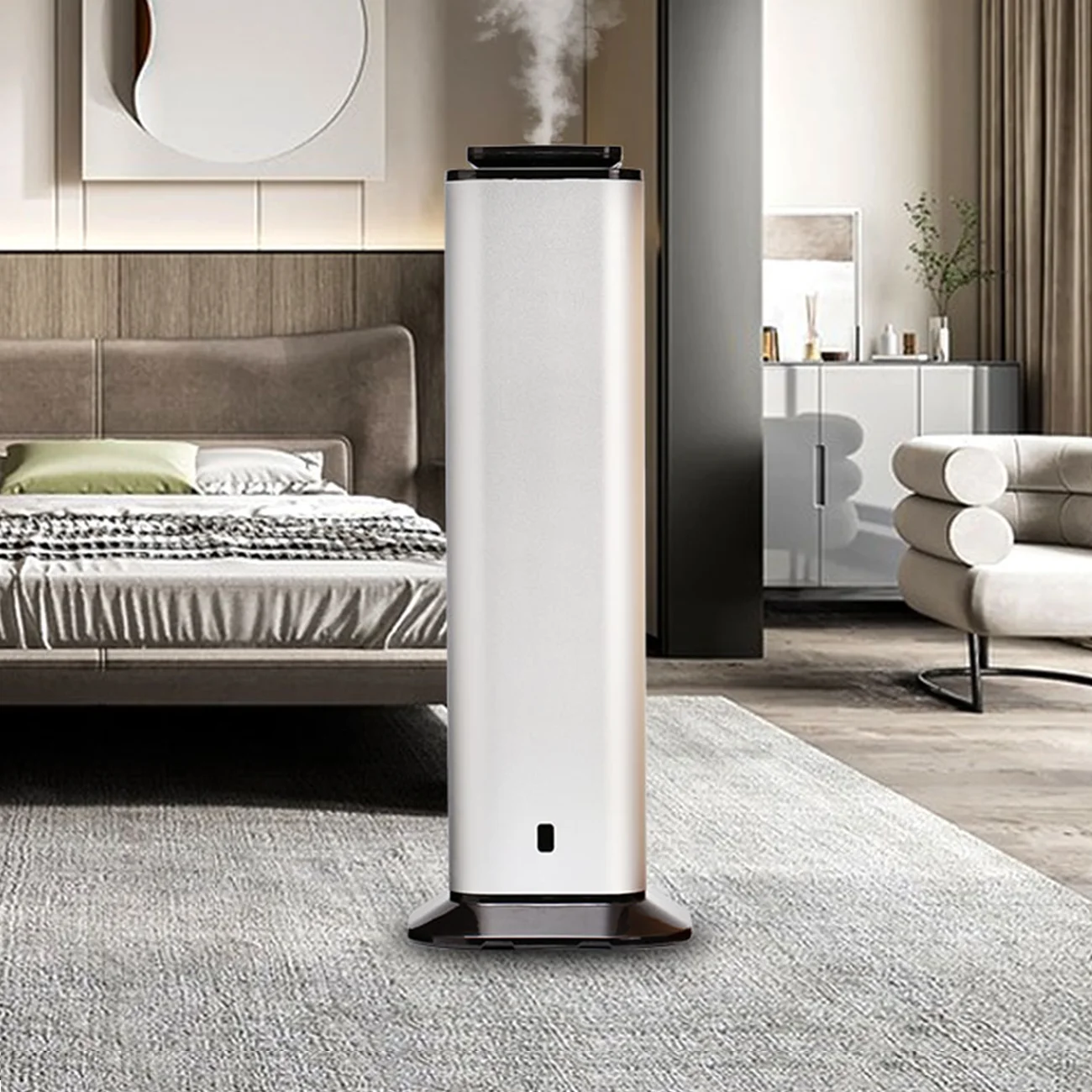 Amos Aroma Popular Product Tower Portable Essential Oil Diffuser Machine Wholesale Remote Aroma Scent Diffuser for Hotel Lobby