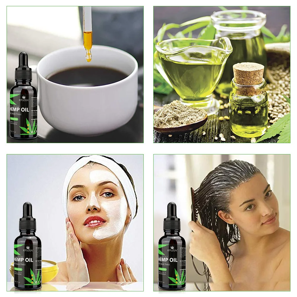 High Quality Wholesale 100 Organic Active 1500mg Hemp Seed Essential