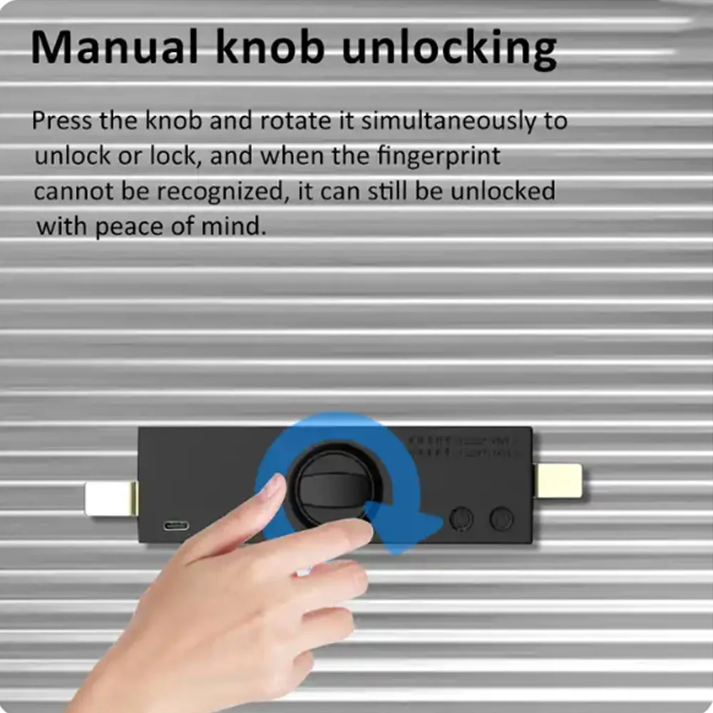Tuya App BLE Fingerprint Roll up Door Shutter Door Lock