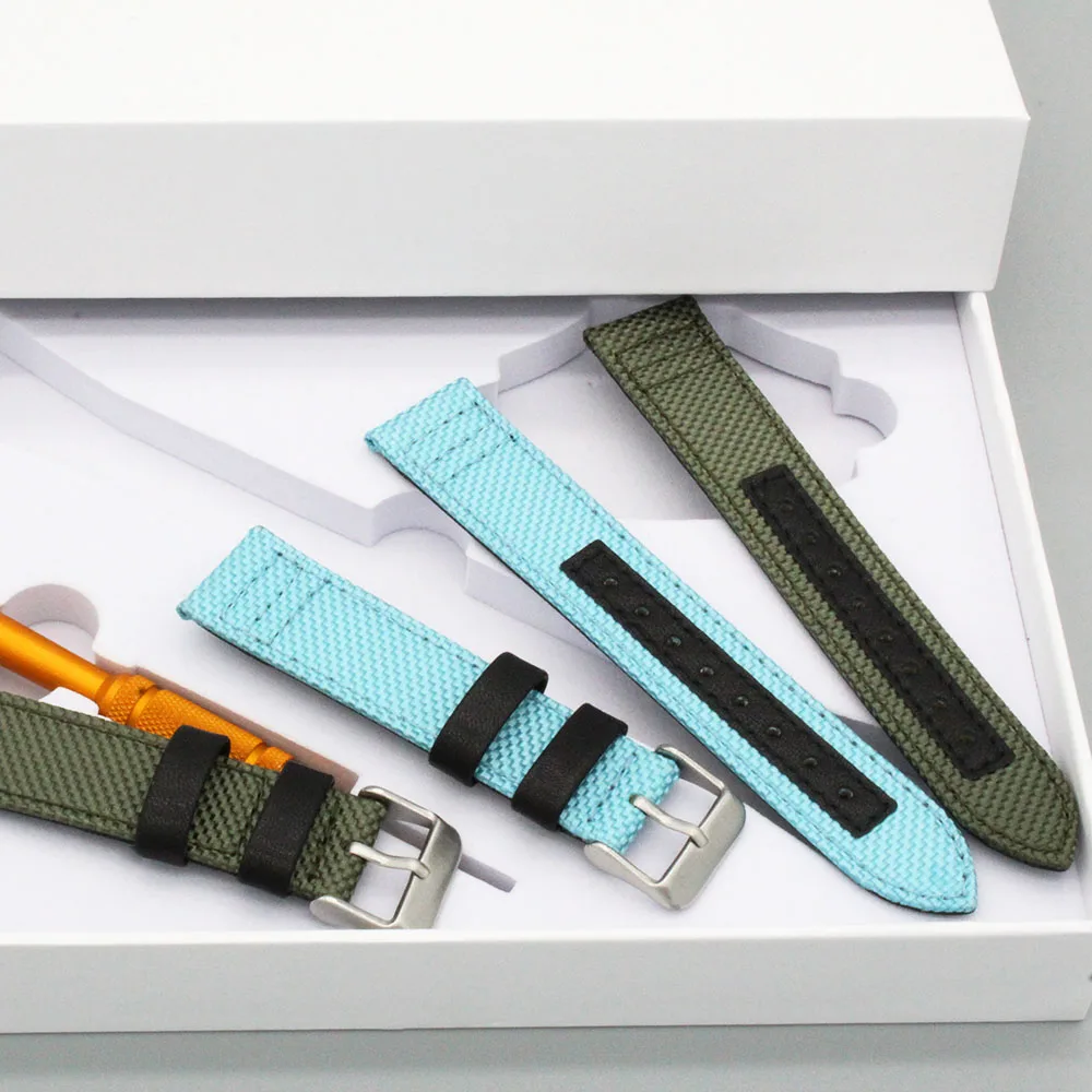 Wholesale Latest Trendy Two Tone Leather 20 mm Watches Strap 13323MPRDS-02_K0020308 main image 0
