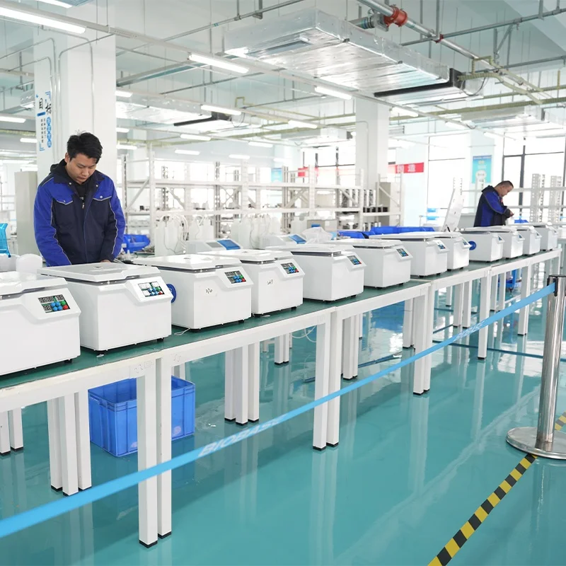 BIOBASE Large Capacity Refrigerated Centrifuge 6X1000ml Floor Standing Super Capacity Refrigerated Centrifuge