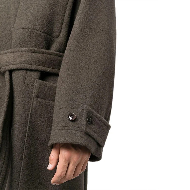 Oem Customized Winter Coats New Style Men's Coats Wool Formal Long Coat ...