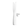 Coltello da tavola in argento