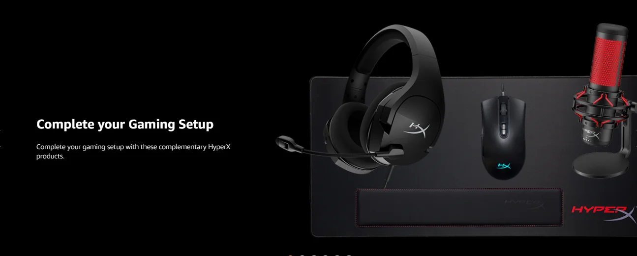 100% original wholesale price in stock Kingston HyperX Cloud Stinger Wired Stereo PC Gaming Headset