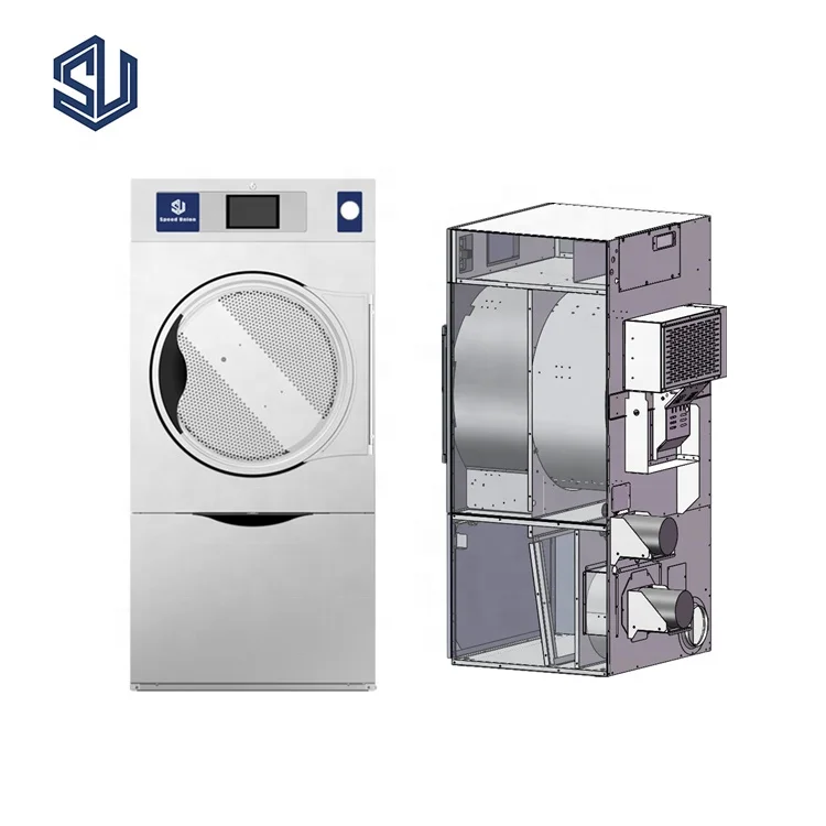 Нажатием одной кнопки обезвоживания самообслуживания сушильная машина