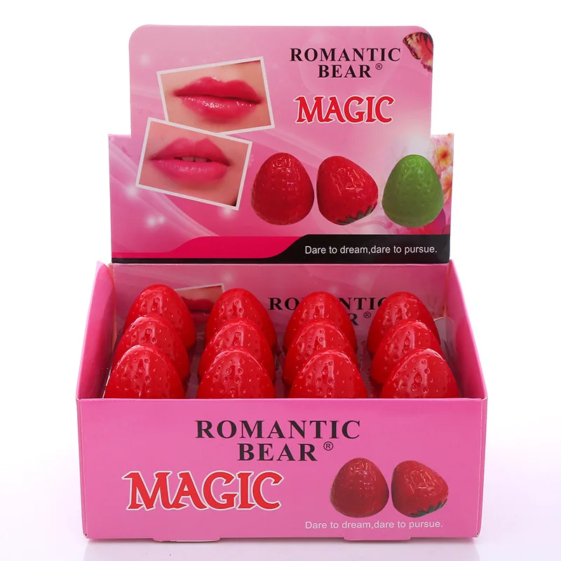 Rb01a Romantic Bear Waterproof Wow Magic Peel Off Lipstick Tattoo Lip