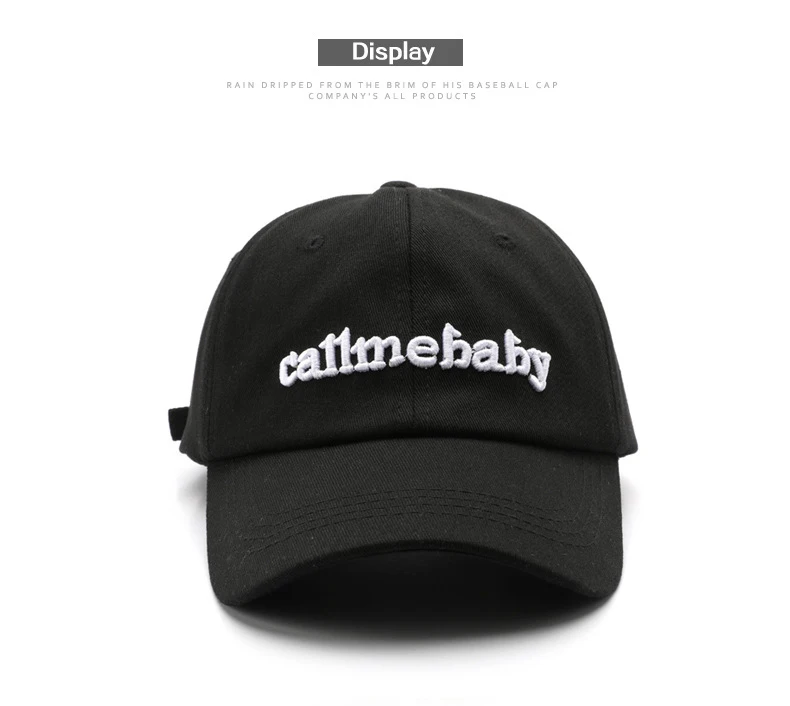 Custom Logo 3D Embroidery Baseball Cap 6-panel Hat Sport Baseball Fitted Cap Hat