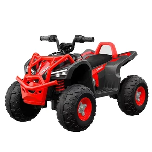 Unisex New Electric Four-Wheel Ride-On Battery Car Children's Beach Motorcycle 2-12 Year Old Off-Road Plastic Toy Kids ATV