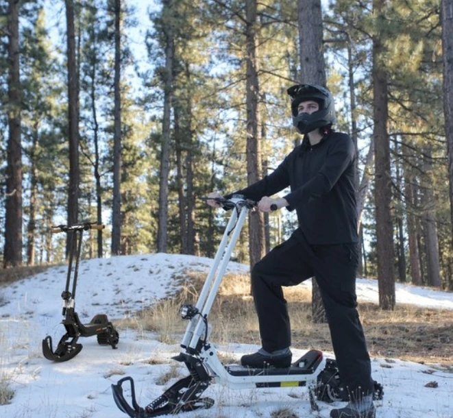 USA Stock Warehouse 1800W Motor Ridingtimes 48V 52V G63 Snow Scooter with 20.8ah 30ah