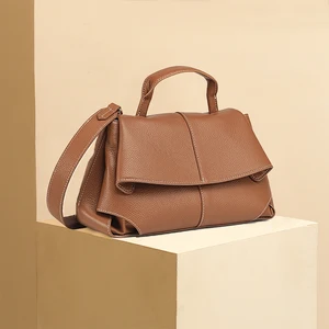 WholesaleProducts 2026 NEW Brand Design High Quality Female Hand Bags Vintage Lady Genuine Leather Handbags for Women