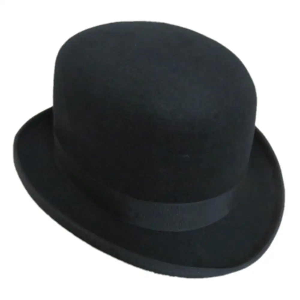 vintage dress hats JUNE'S YOUNG Women Church Formal Derby Hats Elegant Bucket Hats (Black/white) 1920s Sunday Best Dress Hat with Feather & Floral Chiffon therefore the crown size will not be identical Elegant Old-time Victorian Style Hat