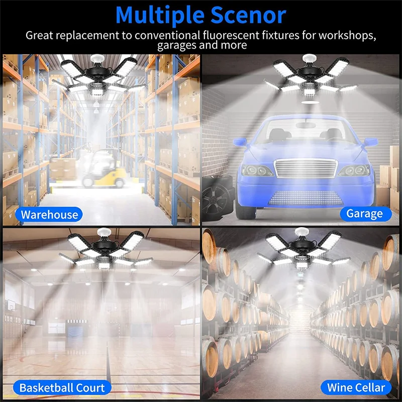 
 2020 Новый 60 Вт 5000k деформируемый светодиодный гаражный навес для автозаправочной станции с 3 регулируемыми панелями  