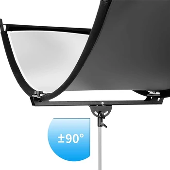 Four Colors Reflector 60*180cm 50*100cmU-shape Curved Reflector Panel 60x180cm Photographic Equipment for Photo Studio detail image
