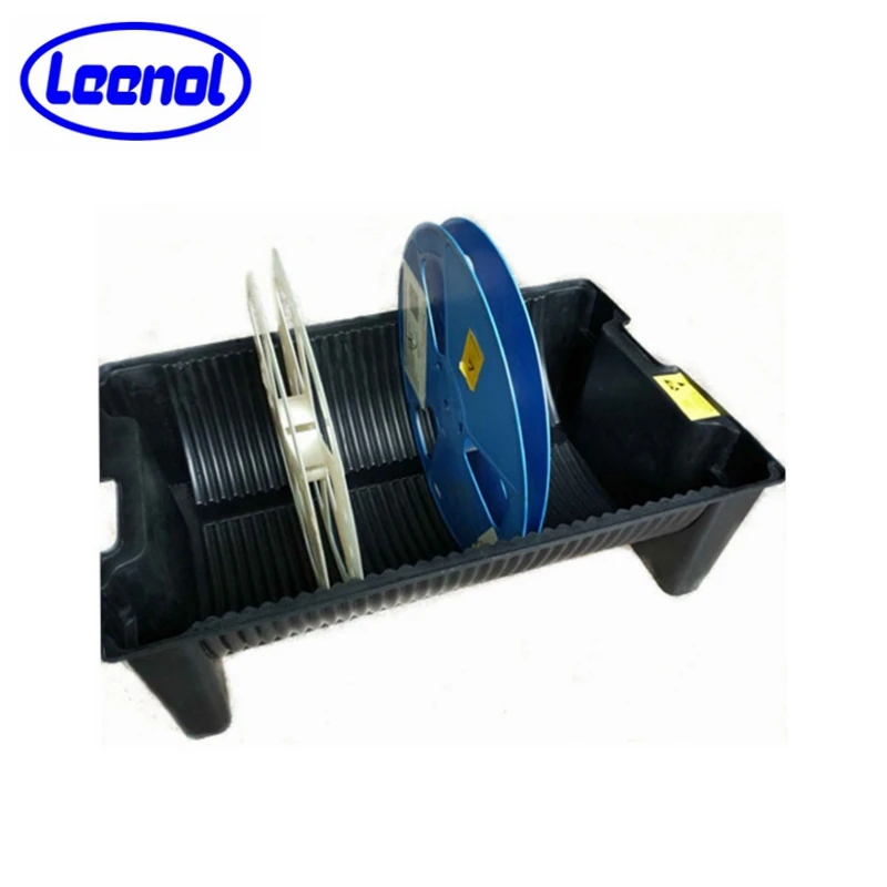 Leenol Antistatic Reel Box SMD Reel Tape Holder - China ESD Reel