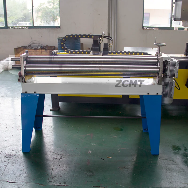 Manual Sheet 3 Roller Rolling Bending Machine Good Price HVAC Duct Mechanical for Construction Galvanized Sheet Metal