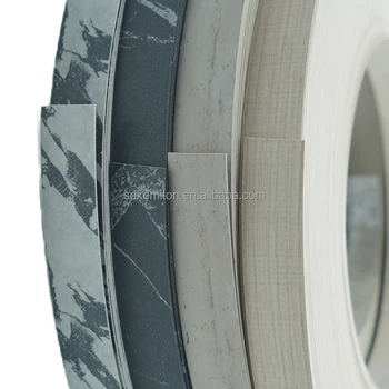 Thin Slitting PVC Edge Banding Strip Jumbo Roll Edge Banding Tapes for Furniture Accessory