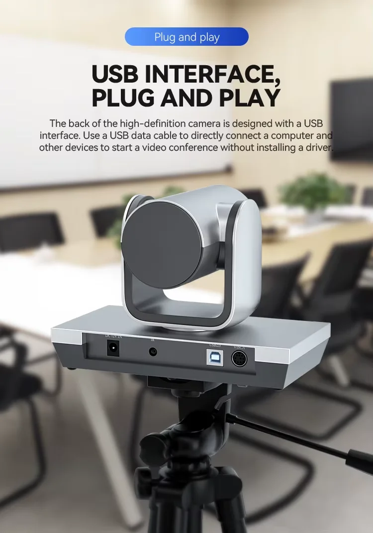 USD182 Free Ship HK400 Video Conference Camera 4K