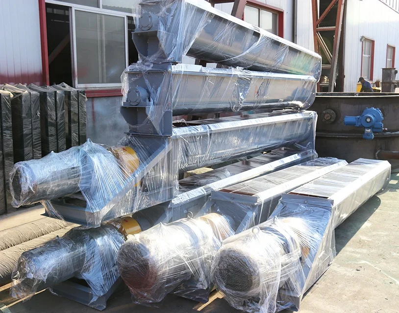 U Trough Screw Conveyor Auger Feeder for Handling Po…