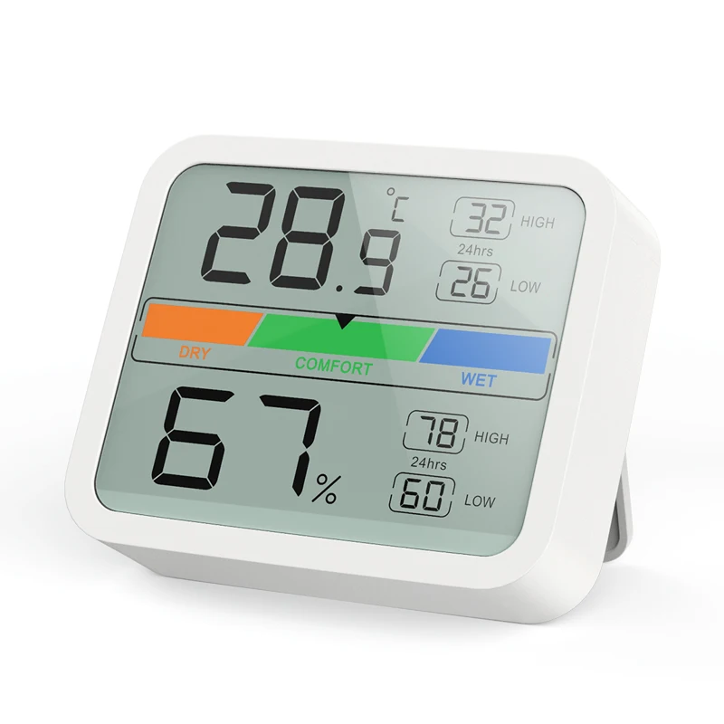 Large LED Room Temperature Thermometer , Digital Thermometer