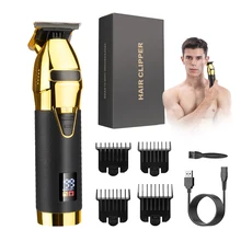 Lanumi S11 Multi Colors Hair Clipper LCD Digital Display Hair Salon haircut Machine Cordless professional Hair Clipper for Men