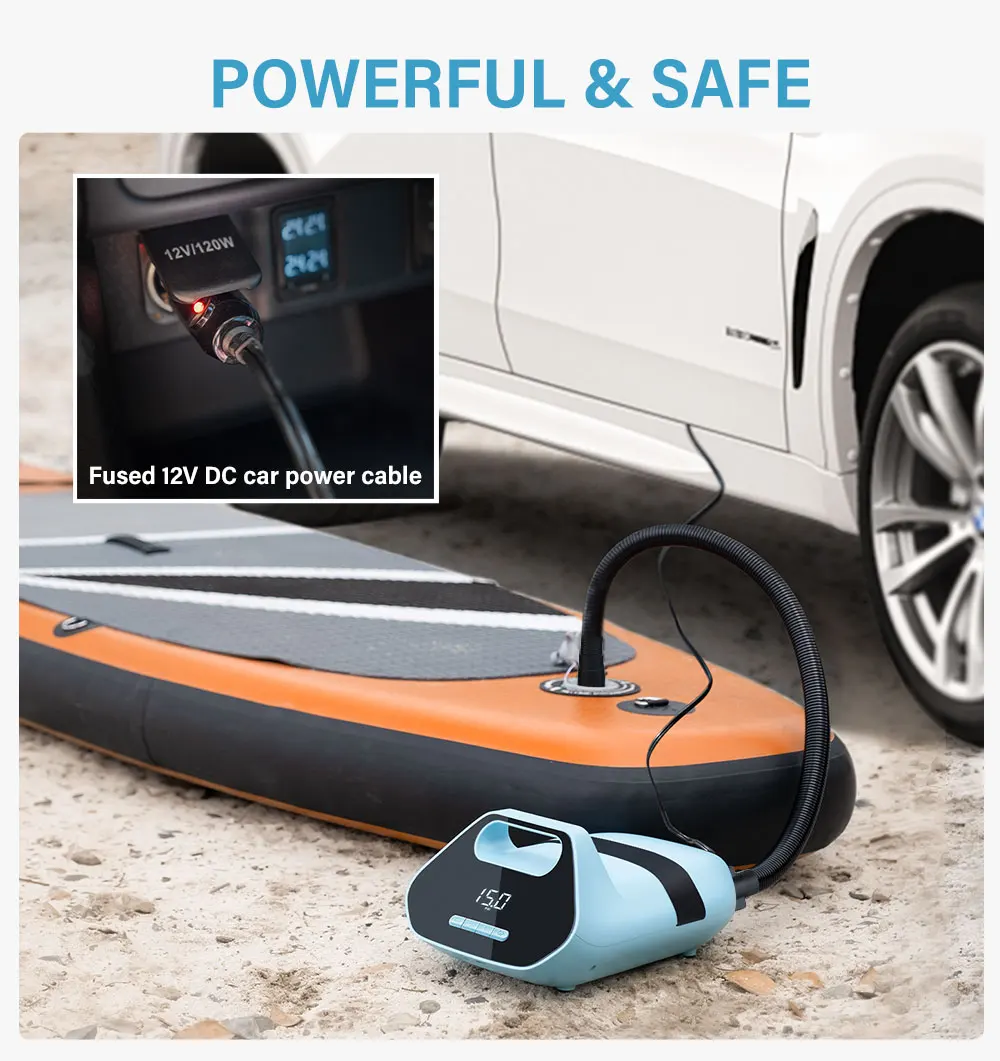 Sup Electric Inflate And Deflate Air Pump Mini Paddle Board Pump Buy Paddle Board Pump,Sup