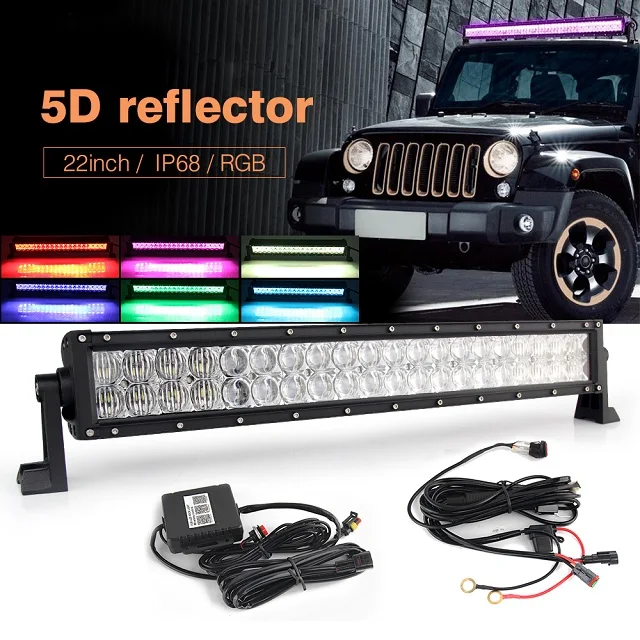 22-Inch MAYELLO LED Light Bar | 69,600 Lm Spot/Flood Combo For Trucks, SUVs, Jeeps & ATVs | IP67 Waterproof