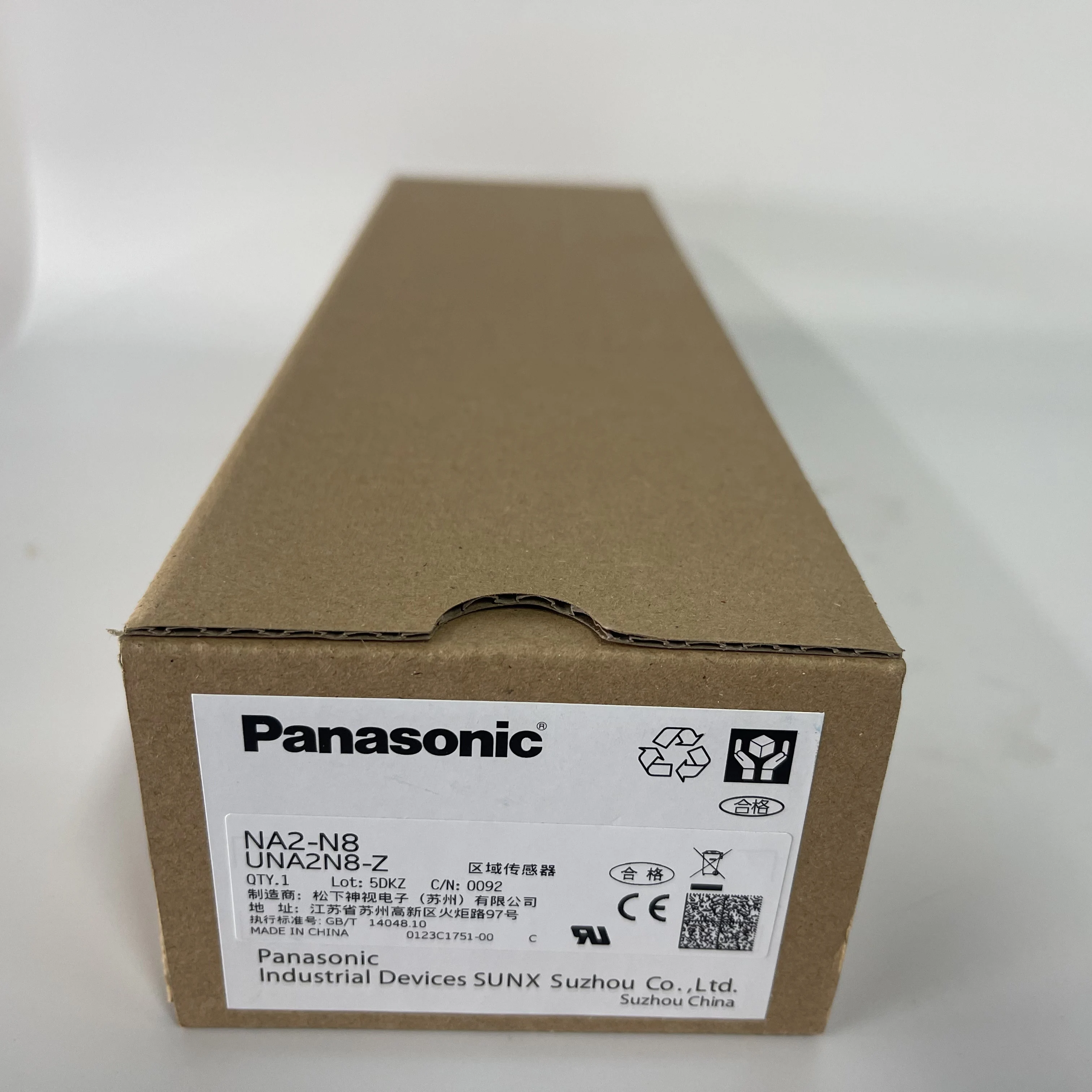 Panasonic Area Sensor NA2-N8 UNA2N8-Z 