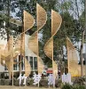 Stainless steel sculpture 1