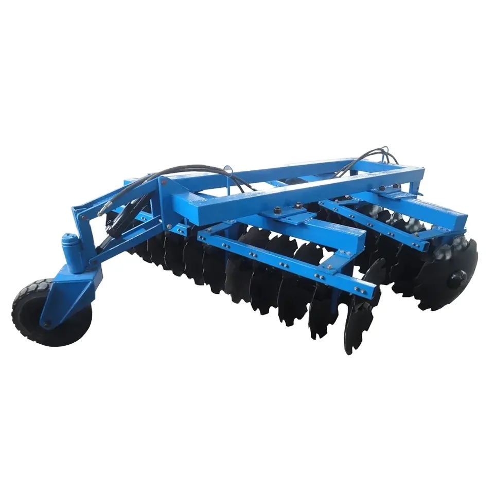 Agricultural Implement Farm Offset Heavy Duty Tractor Tandem 24/28/32 Trailed Hydraulic High Speed Disc Harrow