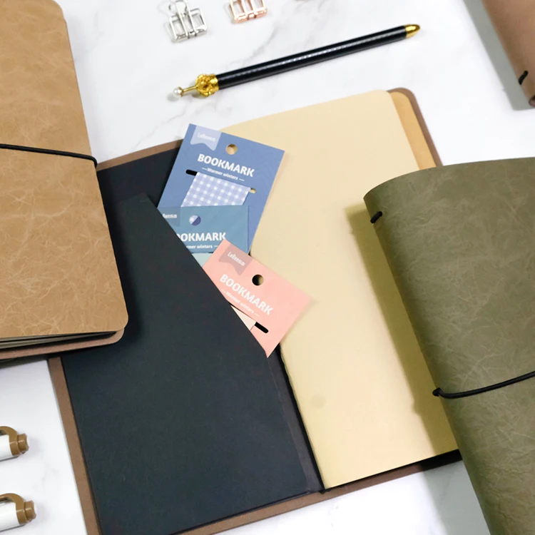 Personality High Quality 2021 Leather PU Diary Notebook Stationery Journal for Women