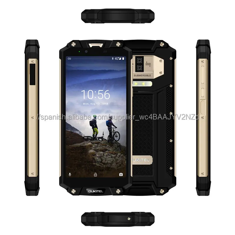 WP2 アウトドア スマートフォン10000mAh SIMスマートフォン本体 【公式