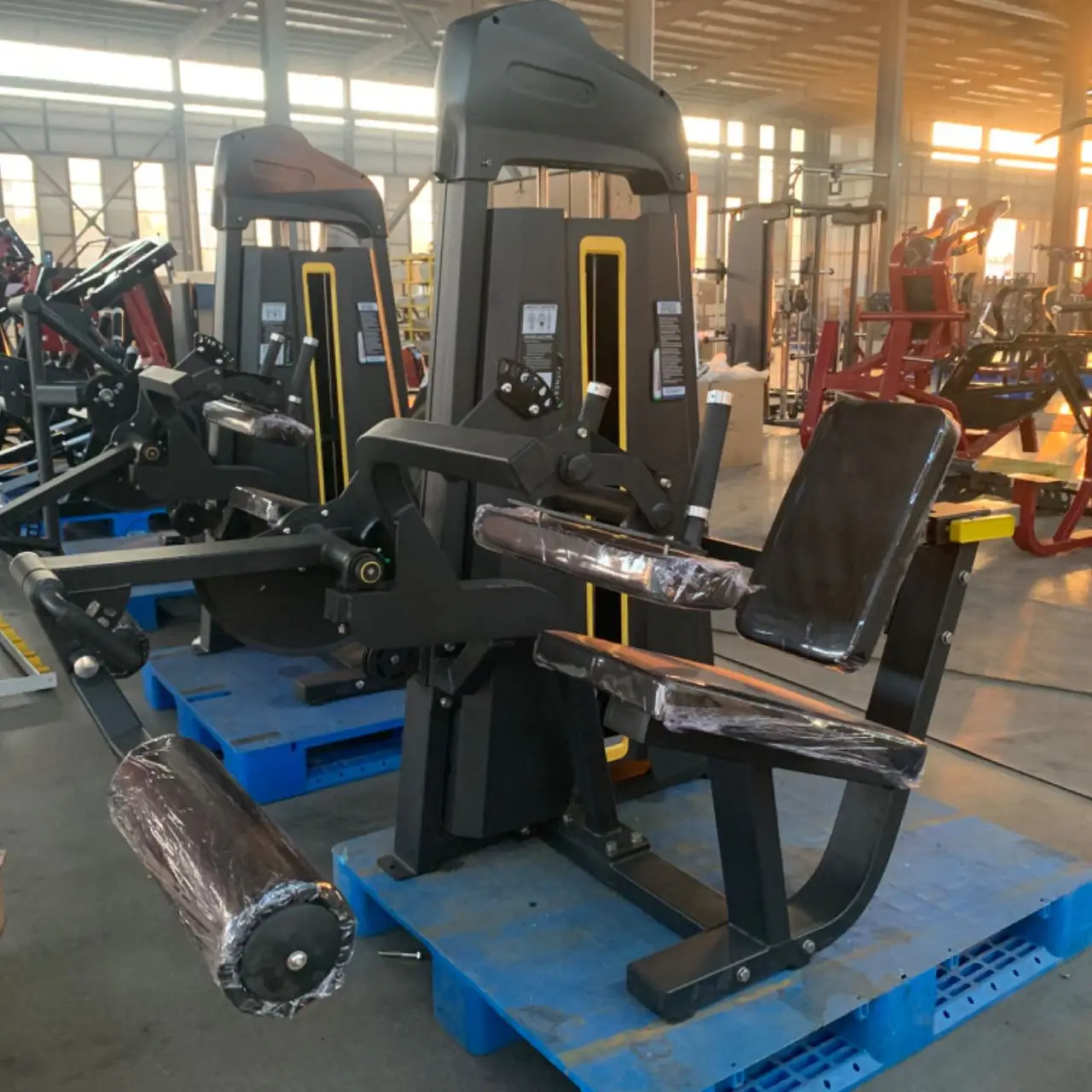 Special Offer ARMS Strength Machine Gray Leg Curl Extension Machine LEGS Machine Gyms Seated Leg Curl