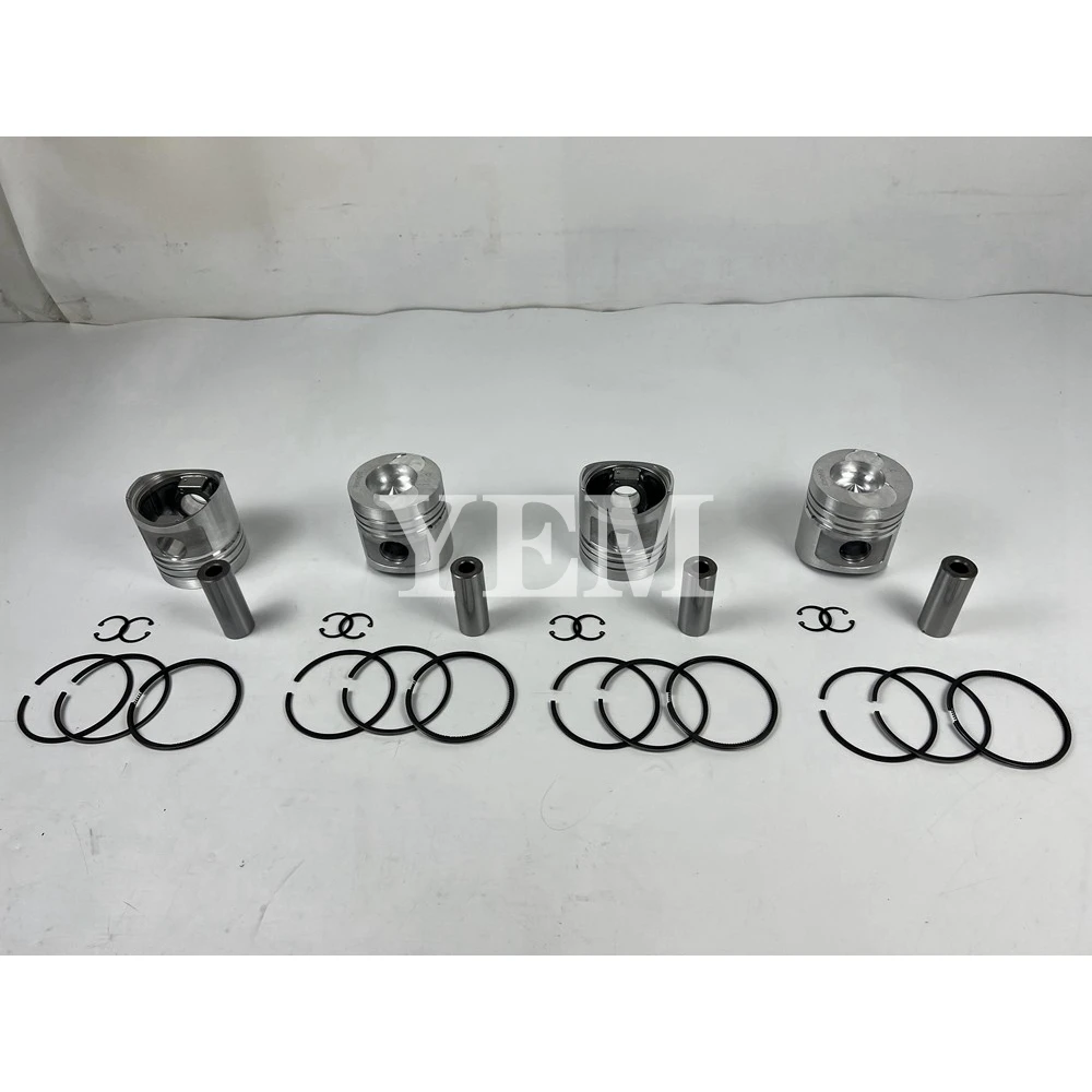 Stock Complete YN27 Piston Rings Set for Yunnei Excavator Engine 6