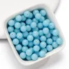 ลูกปัดหินเรืองแสง - สีฟ้า