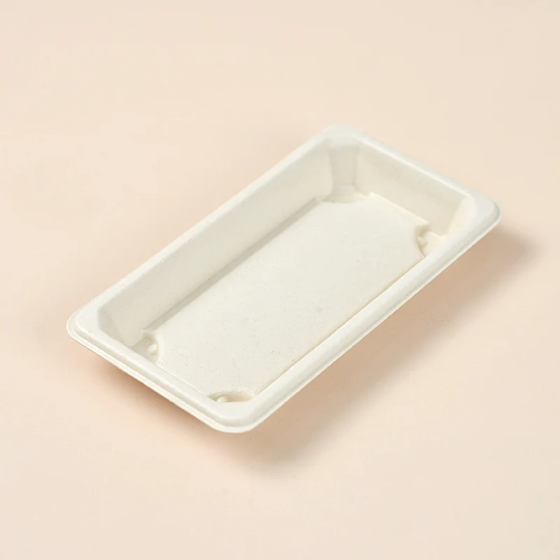 Biodegradable Paper Serving Trays Disposable Paper Food Trays Sushi