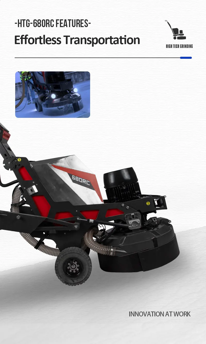 680mm Automatic Remote Control Driveway Sidewalk Cement