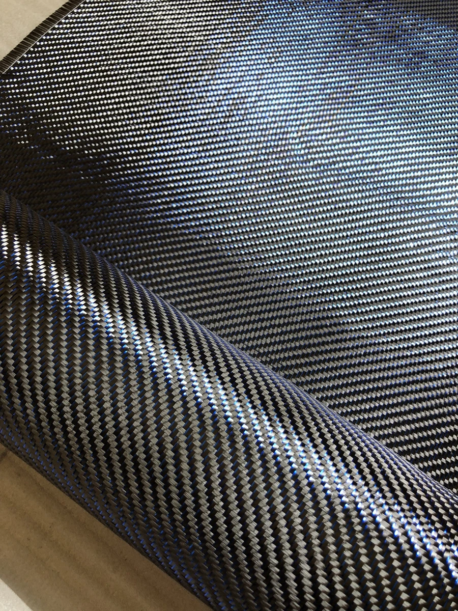 Сине-красная серебристая металлическая проволока T300 ткань из углеродного волокна светоотражающая ткань из углеродного волокна простая ткань 200 г углеродное волокно