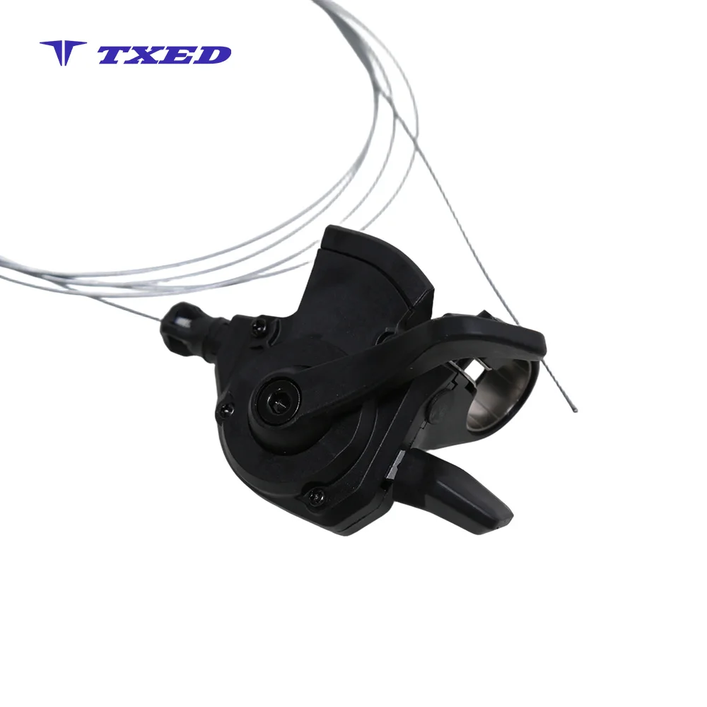 LanTu SL-V5009-9W Aluminum Alloy Indexed Gear Shifter Lever 9 Speed Waterproof Adjustable Electric Bicycle Road/Mountain/City